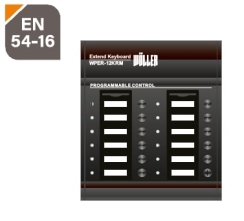 Wöller WPER-12KRM EN54 Acil Anons Mikrofon Ünitesi Extender - Wöller