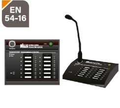 Wöller WPER-12RPM EN54 Acil Anons Mikrofon Ünitesi - Wöller