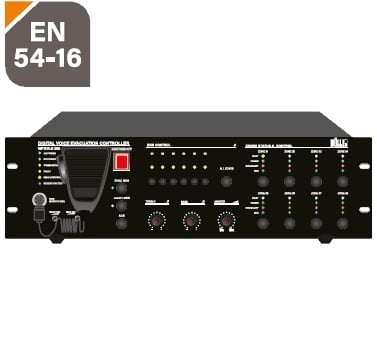 Wöller WPER-8250 EN54 Acil Anons Merkezi Ünite - 1