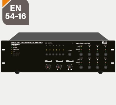 Wöller WPER-8250RT EN54 Acil Anons Merkezi Ünite Router - 1