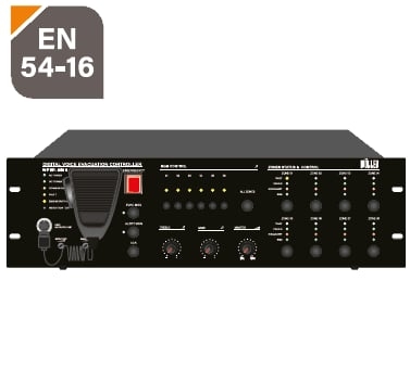 Wöller WPER-8500 EN54 Acil Anons Merkezi Ünite - 1