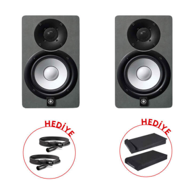 Yamaha HS5 SG Stüdyo Monitör Paketi (Çift, Sünger ve Kablo Dahil) - 1