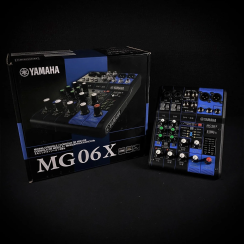 Yamaha MG06X 6 Kanal Analog Deck Mikser - 5