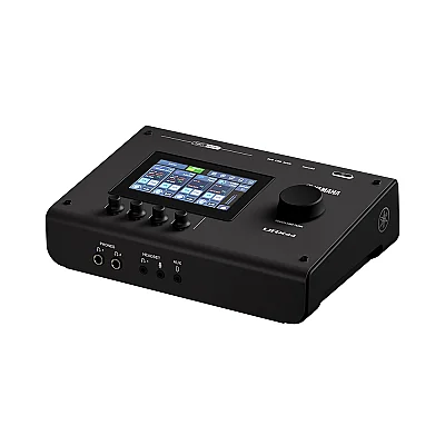 Yamaha URX44 6 Giriş 4 Çıkış Dokunmatik Ekran MicroSD USB Ses Kartı - 2
