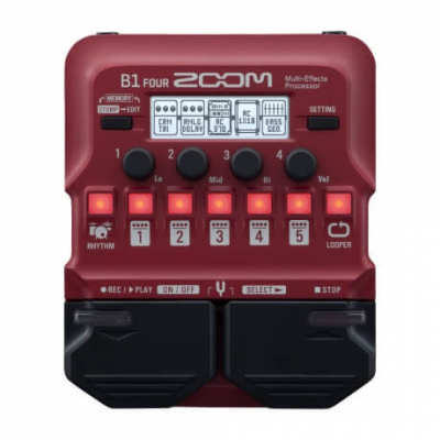 Zoom B1 FOUR Bass Efekt Prosesörü - 1