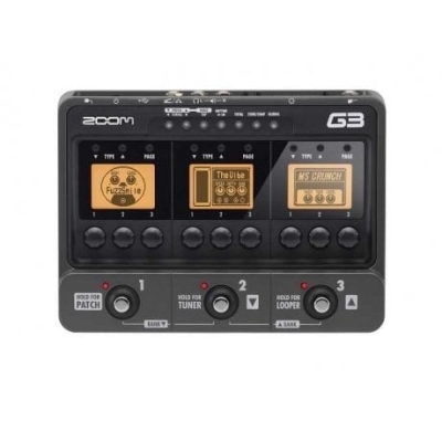 Zoom G3 Stomp Box Elektro Gitar Prosesörü - 1